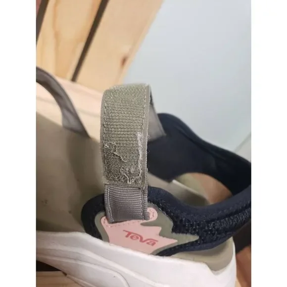 Teva Women's Zymic Adjustable Sandals Green Size 11 - Picture 11 of 13